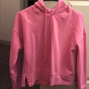 Pink hoodie